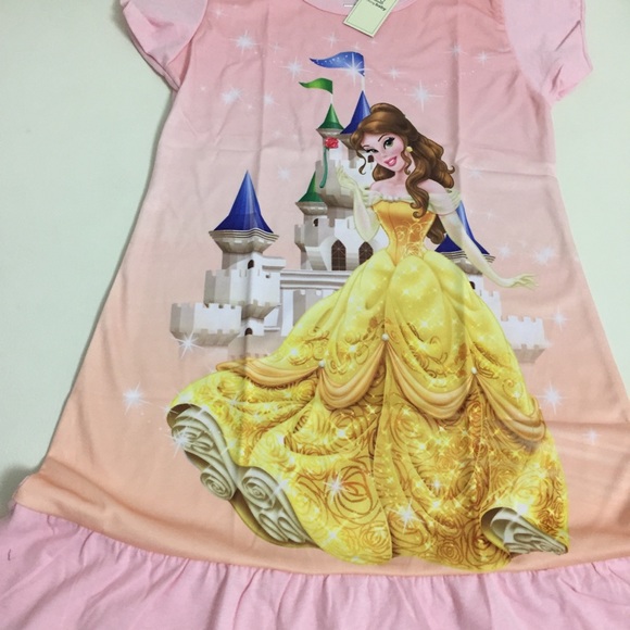 Princess Belle beauty the beast Cute Nightgown - Picture 5 of 7